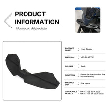 Front Windshield Windscreen Deflector Compatible with Yamaha MT-09 2024 2024+