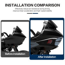 Front Windshield Windscreen Deflector Compatible with Harley-Davidson CVO Road Glide