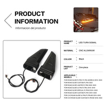 Front Rear LED Turn Signal Lights Compatible with Harley-Davidson 2015-2023