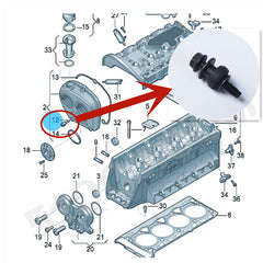 06J103831 Timing Cover Bolt for Volkswagen, 0-10, low_margin Passat - NexuParts