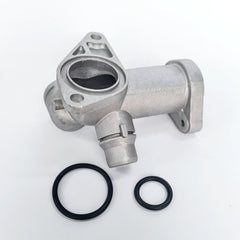 058121132 Aluminum Coolant Flange Connector for Volkswagen, Audi, 20-30 Passat - NexuParts