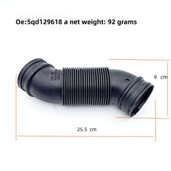 5QD129618A Air Intake Hose for Volkswagen, Skoda, 10-20 Golf - NexuParts