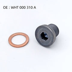 WHT 000 310 Transmission Drain Plug Wht for Volkswagen, 0-10, Audi Golf - NexuParts
