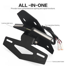 Short Tail License Plate Holder with LED Light Compatible with Ducati Supersport 950/939 Monster 821/797