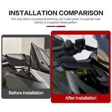 Winglet Rearview Mirrors Compatible with Yamaha TMAX530 2012-2019 TMAX560 2020-2021 2012-2019, 2020-2021