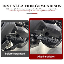 Passenger Foot Peg Lowering Kit Compatible with BMW R1300RT