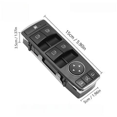 1669054400 Power Window Master Switch for Mercedes-Benz, 30-50, medium_margin A-Class - NexuParts
