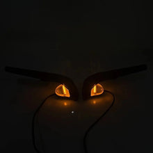 LED Winglet Rearview Mirrors with Turn Signals Compatible with Yamaha YZF-R6 R7 2025