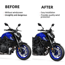 Front Windshield Windscreen Deflector Compatible with Yamaha MT-07Tracer