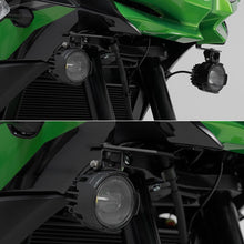 Auxiliary Fog Light Mount Brackets Compatible with Kawasaki Versys650 2014-2023