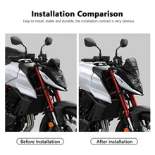 Front Windshield Windscreen Deflector Compatible with Honda CB750 HORNET 2023
