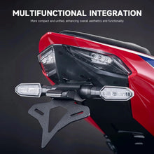 Short Tail License Plate Holder with LED Light Compatible with Honda CBR1000RR-R
