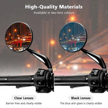 Rearview Mirror Set Compatible with Kawasaki W800 Honda CM300 CM500 CMX500 Aluminum