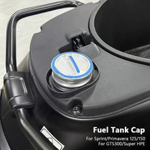 Fuel Tank Cap Cover Compatible with Vespa GTS300 Sprint Primavera 125
