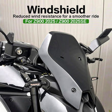 Front Windshield Windscreen Deflector Compatible with Kawasaki Z900 2025