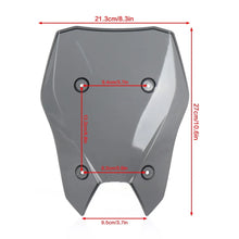 Front Windshield Windscreen Deflector Compatible with Kawasaki Z900 2025 1 1