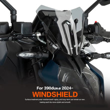 Front Windshield Windscreen Deflector Compatible with Duke 390 2024 2024+