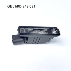 6RD943021 License Plate Light for Volkswagen, Skoda, 0-10 Polo - NexuParts