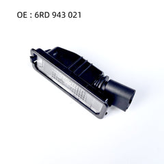 6RD943021 License Plate Light for Volkswagen, Skoda, 0-10 Polo - NexuParts