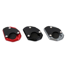 Side Stand Foot Enlarger Compatible with Triumph Trident660 2021 Aluminum Red