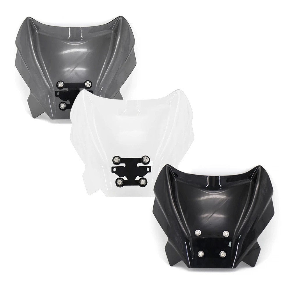 Front Windshield Windscreen Deflector Compatible with Keeway RKF 125 2018-2020 Motorcycle Wind Shield