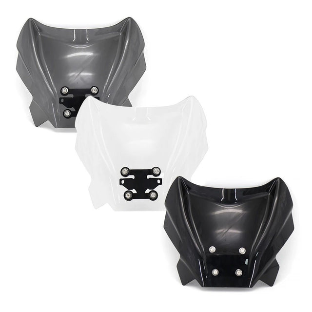 Front Windshield Windscreen Deflector Compatible with Keeway RKF 125 2018-2020 Motorcycle Wind Shield