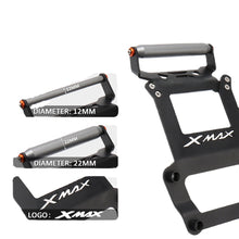 Navigation Mount Extension Bar Compatible with Yamaha X-MAX 300 2023 12/22mm