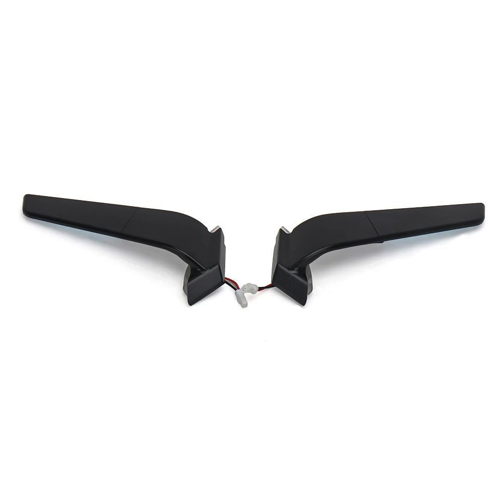 LED Winglet Rearview Mirrors with Turn Signals Compatible with Ducati Panigale V2 V4
