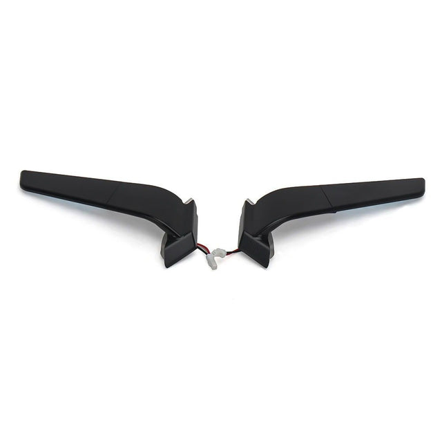 LED Winglet Rearview Mirrors with Turn Signals Compatible with Ducati Panigale V2 V4