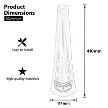Front Horn Cover Trim Compatible with Vespa Primavera Sprint Sprint 150 Aluminum