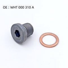 WHT 000 310 Transmission Drain Plug Wht for Volkswagen, 0-10, Audi Golf - NexuParts