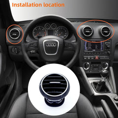 8P0820901A Dashboard Air Vent Assembly for Audi, 50+, high_margin A3 - NexuParts