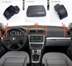 1ZD820951 Dashboard Air Vent for Skoda, 30-50, 50+ Octavia - NexuParts