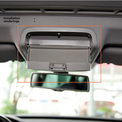 56D868837 Overhead Sunglasses Holder for Volkswagen, 20-30, medium_margin Jetta - NexuParts
