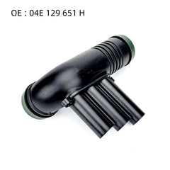 04E129651H Air Intake Duct Hose for Volkswagen, Audi, Skoda Golf - NexuParts
