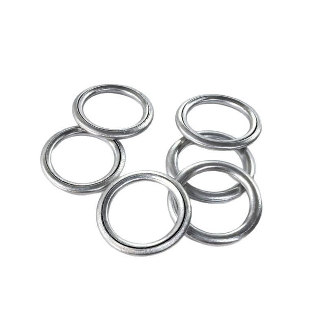 Oil Pan Drain Bolt Washer Gasket N 013 815 7, Compatible with Volkswagen / Audi