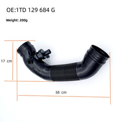 ITD129684G Throttle Body Intake Hose Sensor for Volkswagen, 20-30, Skoda Jetta - NexuParts