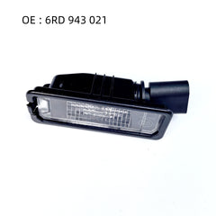 6RD943021 License Plate Light for Volkswagen, Skoda, 0-10 Polo - NexuParts