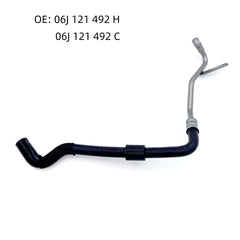 06J121492C Turbocharger Coolant Return Hose for Volkswagen, Audi, Skoda - NexuParts