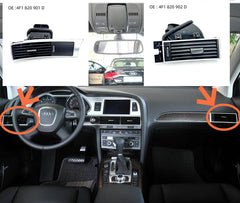 4F0820901D Dashboard Air Vent for Audi, 50+, high_margin - NexuParts