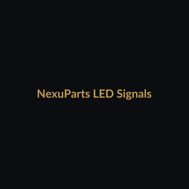 LED Turn Signal Kit Universal Motorcycle Pair