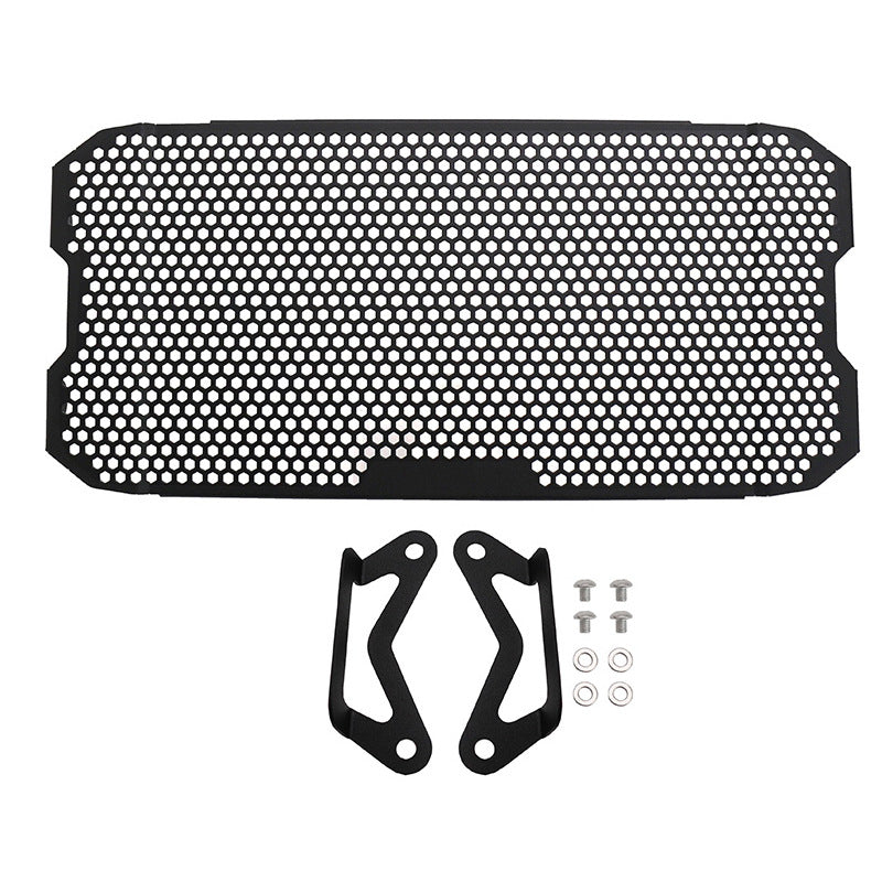 Radiator Grill Guard Compatible with Honda NC750X NC750S NC700X NC700N 2011-2020 Aluminum Mesh Protector Black