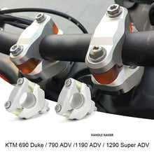 Handlebar Riser Clamp Compatible with 690 Duke 790 1190 1290 Super Adventure