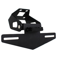 Short Tail License Plate Holder with LED Light Compatible with Kawasaki Z400 Ninja 400 2018-2020 Aluminum Fender Eliminator Bracket