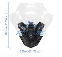 Front Windshield Windscreen Deflector Compatible with BMW F900R