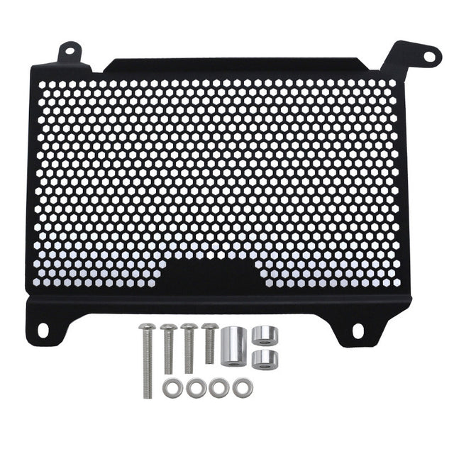 Radiator Grill Guard Compatible with Honda CB400X CB500X 2019+ Aluminum Mesh Radiator Protector Black