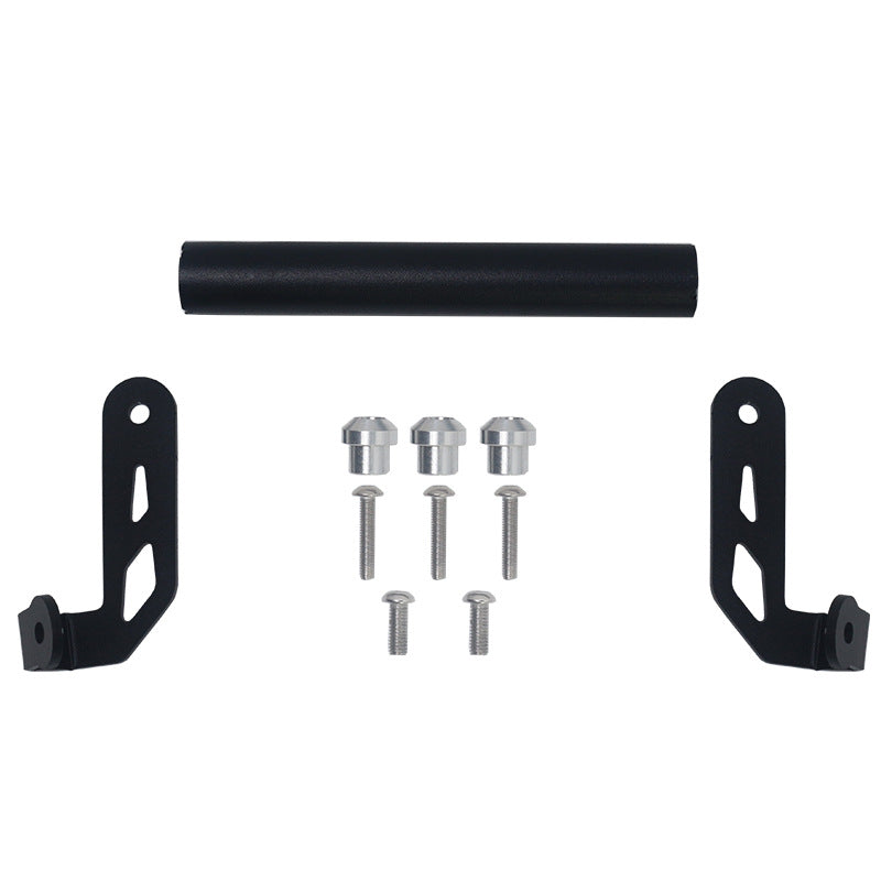 Navigation Mount Extension Bar Compatible with Ducati Multistrada 950 1200 1260 Aluminum 22mm Black