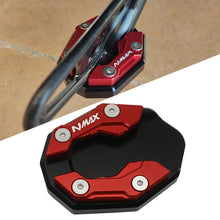Side Stand Foot Enlarger Compatible with Yamaha NMAX155 2020-2022 CNC 6061 Aluminum Kickstand Extension Pad