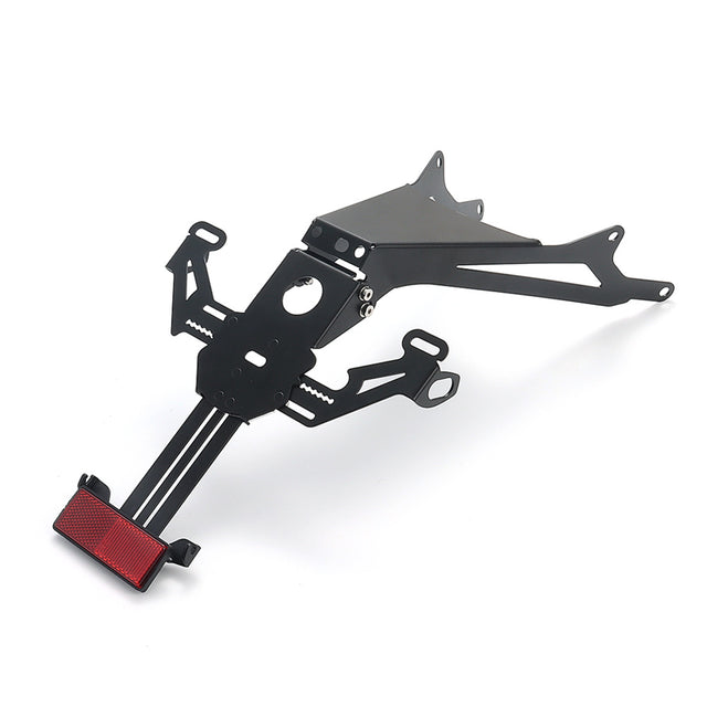 Short Tail License Plate Holder with LED Light Compatible with Honda CB650R