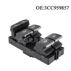 Power Window Switch 3CC959857, Compatible with Volkswagen, Skoda